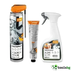 STIHL CARE & CLEAN KIT FS PLUS - ПРОФЕСИОНАЛЕН КОМПЛЕКТ ЗА ПОЧИСТВАНЕ И ПОДДРЪЖКА